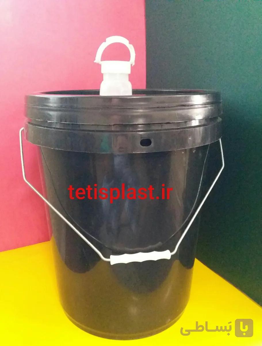 سطل کلاژردار20لیتری(بسته ۱۰عددی)