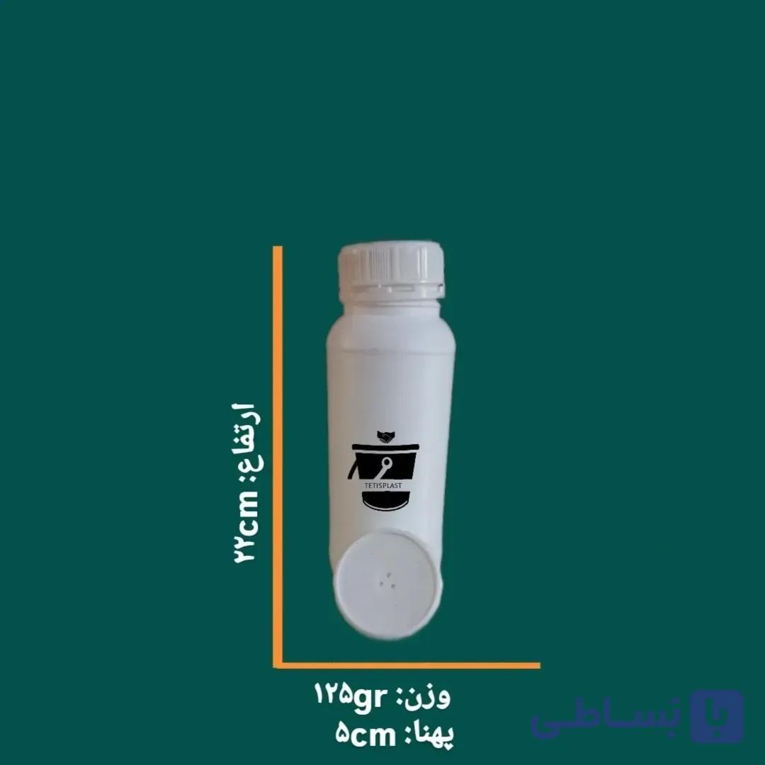 بطری ۱ لیتری دهانه ۶۰ با درب ساده(بسته ۲۰عددی)
