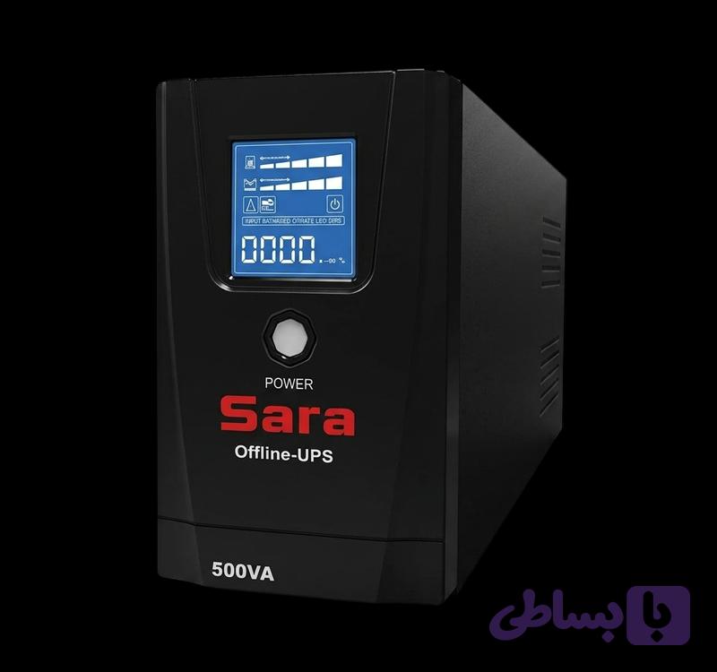 یو پی اس (UPS) 500 ولت آمپر آفلاین سارا – یک باتری