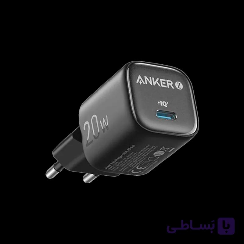 شارژر 20 واتی انکر Anker Zolo USB-C Charger 20W مدل A2699 دوپین