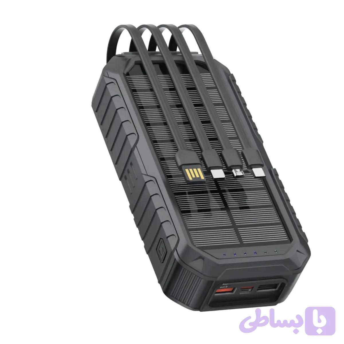 پاوربانک 22.5 وات گرین لاین مدل SOLAR MATE ظرفیت 20000 میلی‌آمپرساعت — تصویر 1