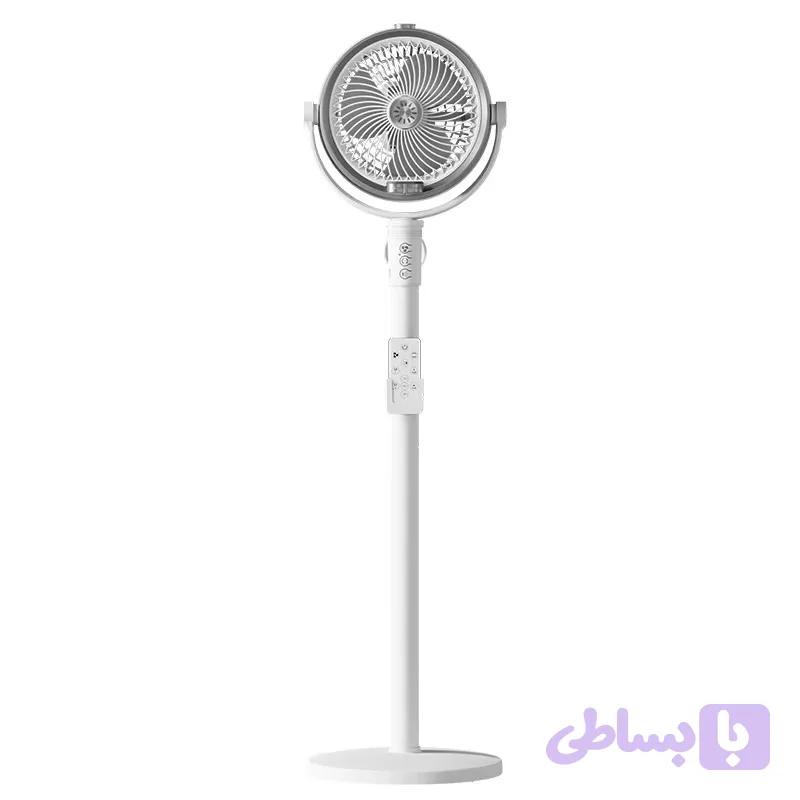 پنکه ایستاده شارژی مه‌پاش USB با ریموت کنترل مدل FA6 — تصویر 1