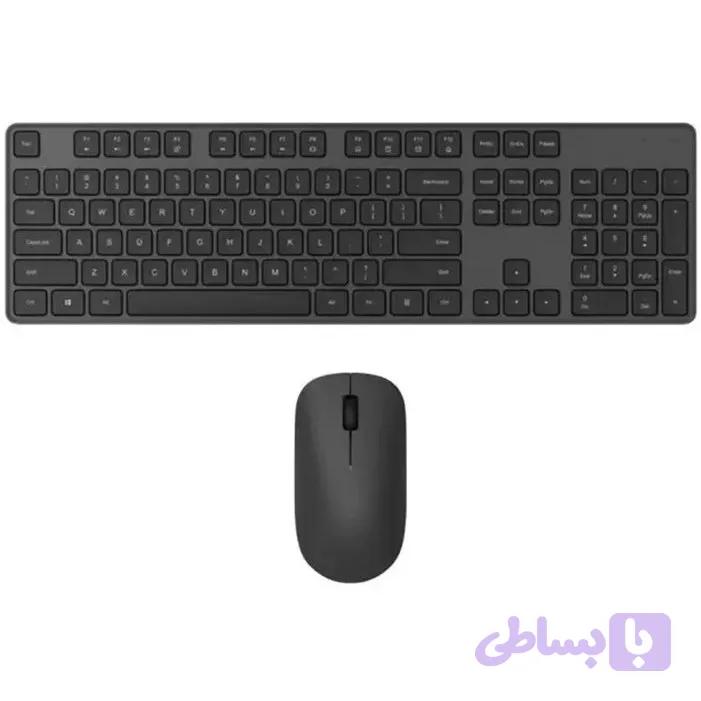 ست کیبورد و ماوس بی‌سیم شیائومی مدل Xiaomi Wireless Keyboard and Mouse Set 2 گلوبال — تصویر 1
