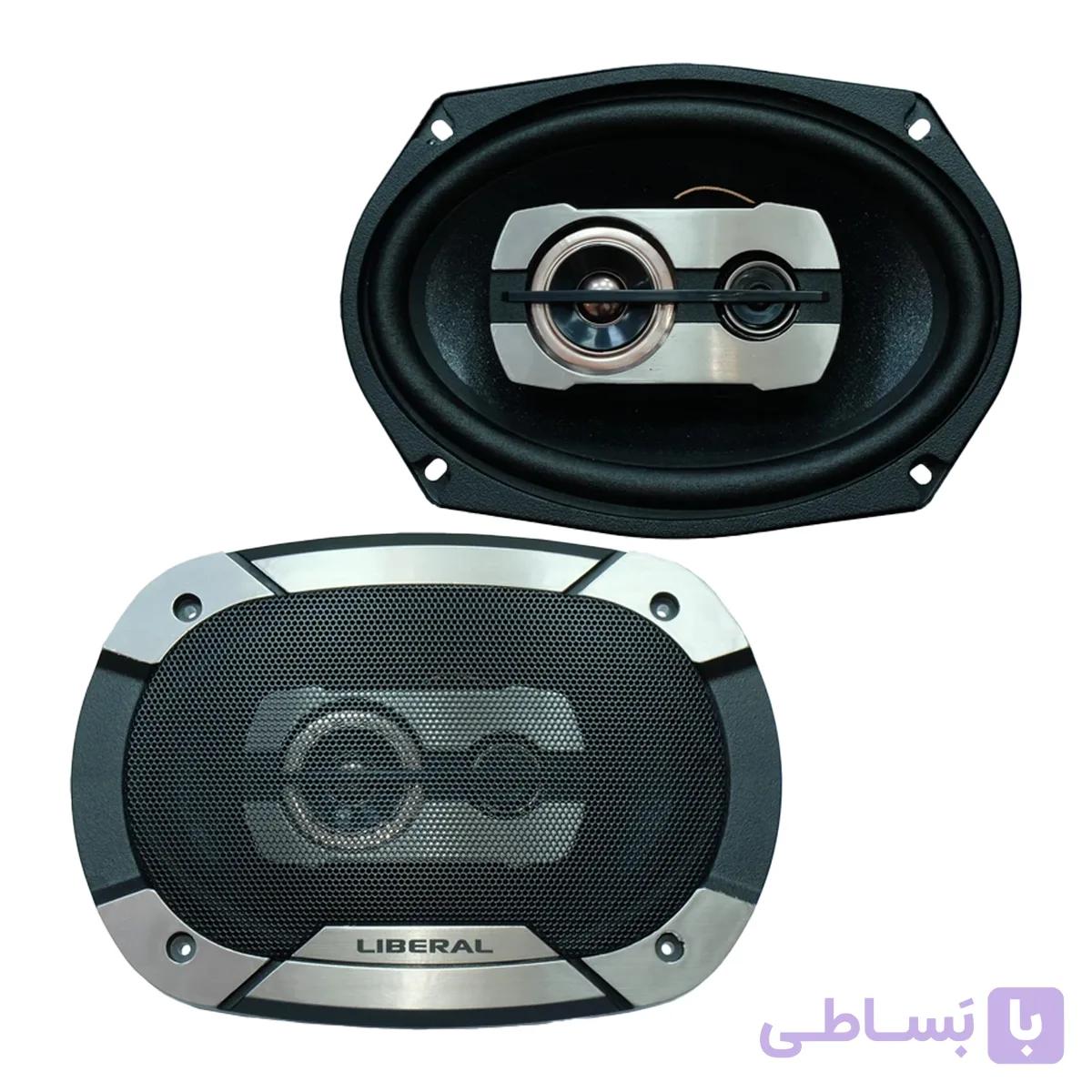 اسپیکر پشت خودرو لیبرال مدل Li-6975 سایز 6×9 اینچ بسته دوعددی | کد 17051 — تصویر 1