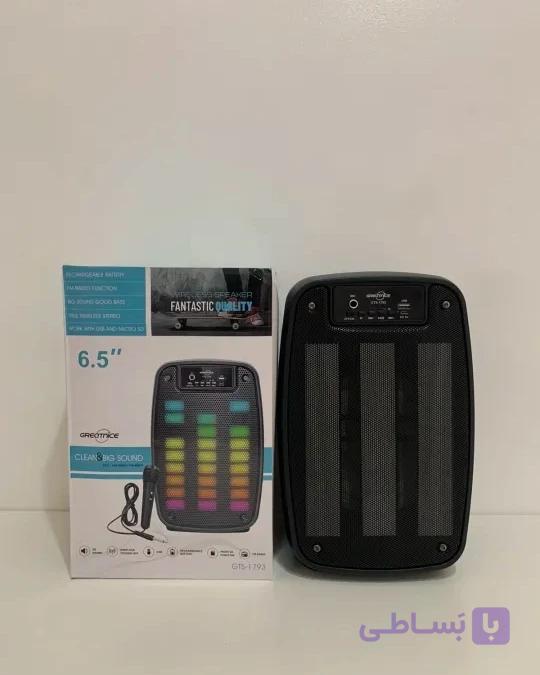 اسپیکر بلوتوثی قابل حمل 6.5 اینچی مدل‌GTS1793 — تصویر 1