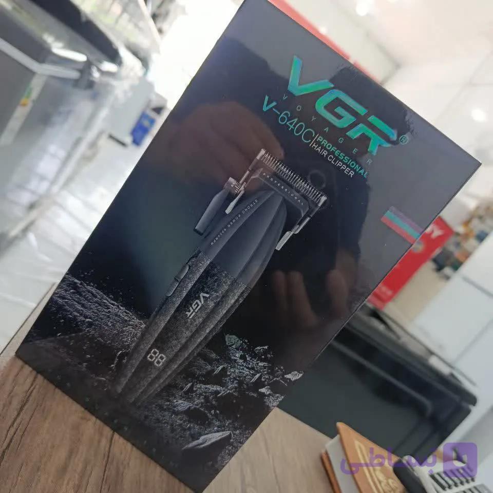 ماشین اصلاح وی جی آر مدل V-640C با تیغه سرامیکی — تصویر 1