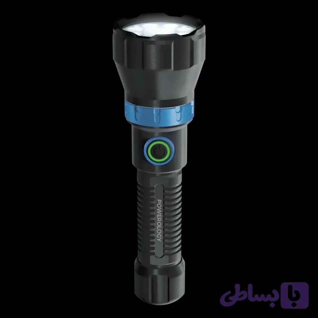 🔦 چراغ‌قوه شارژی Powerology Vesta — تصویر 1