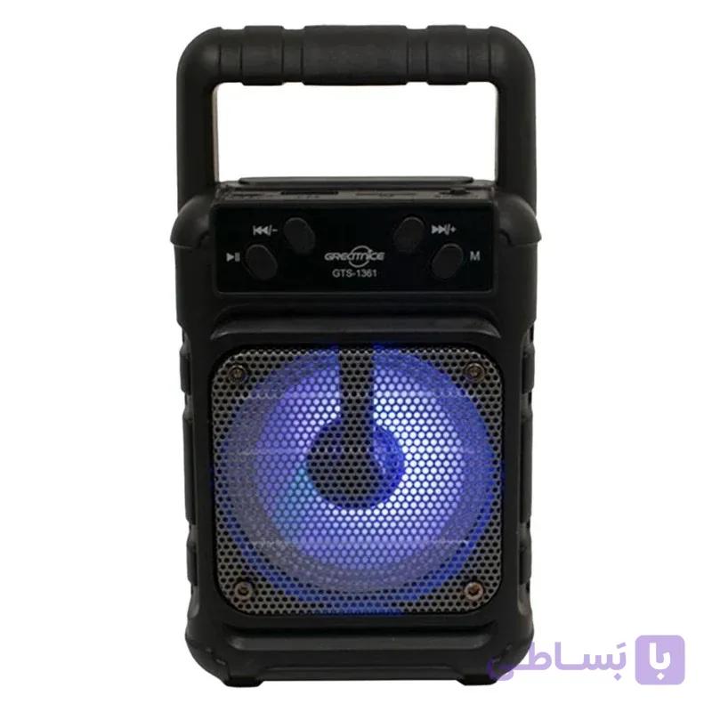 اسپیکر بلوتوثی قابل حمل مدل Gts-1361