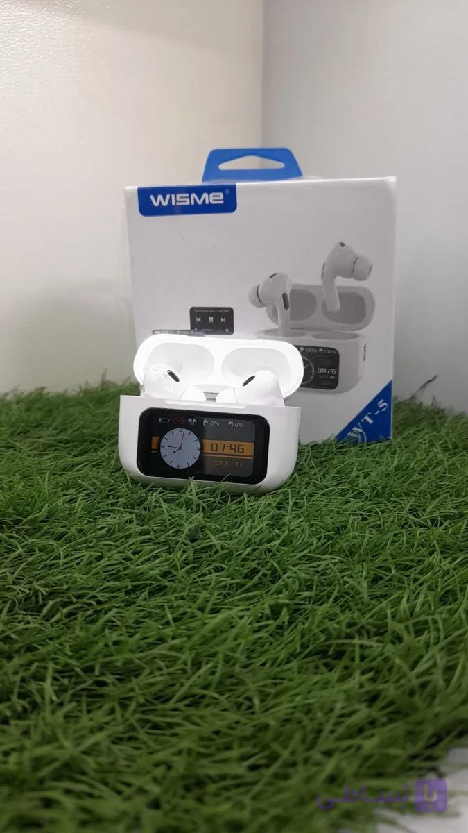 ایرپاد WISME WT-5 هندزفری بیسیم هندزفری بلوتوث دارای صفحه نمایش