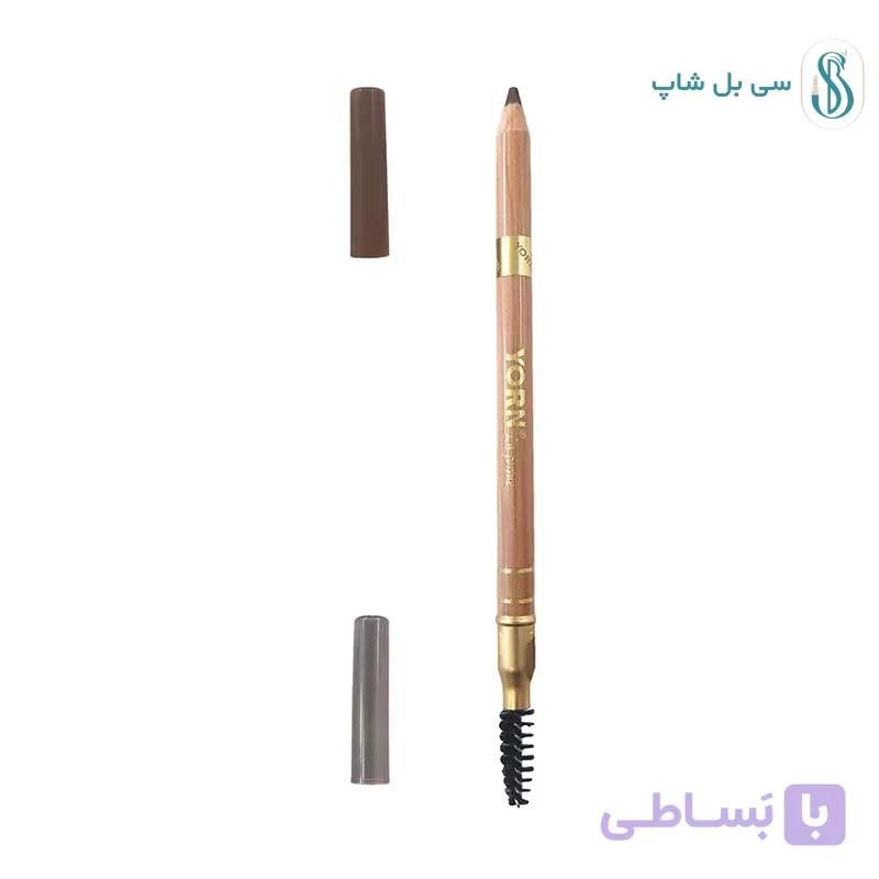 مداد ابرو پودری یورن در ۴ رنگ – بدون ریزش اطراف چشم با ماندگاری بالا — تصویر 1