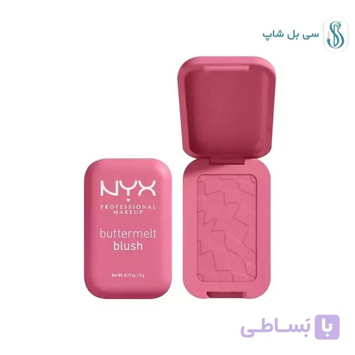 رژگونه نیکس مدل باترملت – ماندگاری بالا تا 12 ساعت — تصویر 1