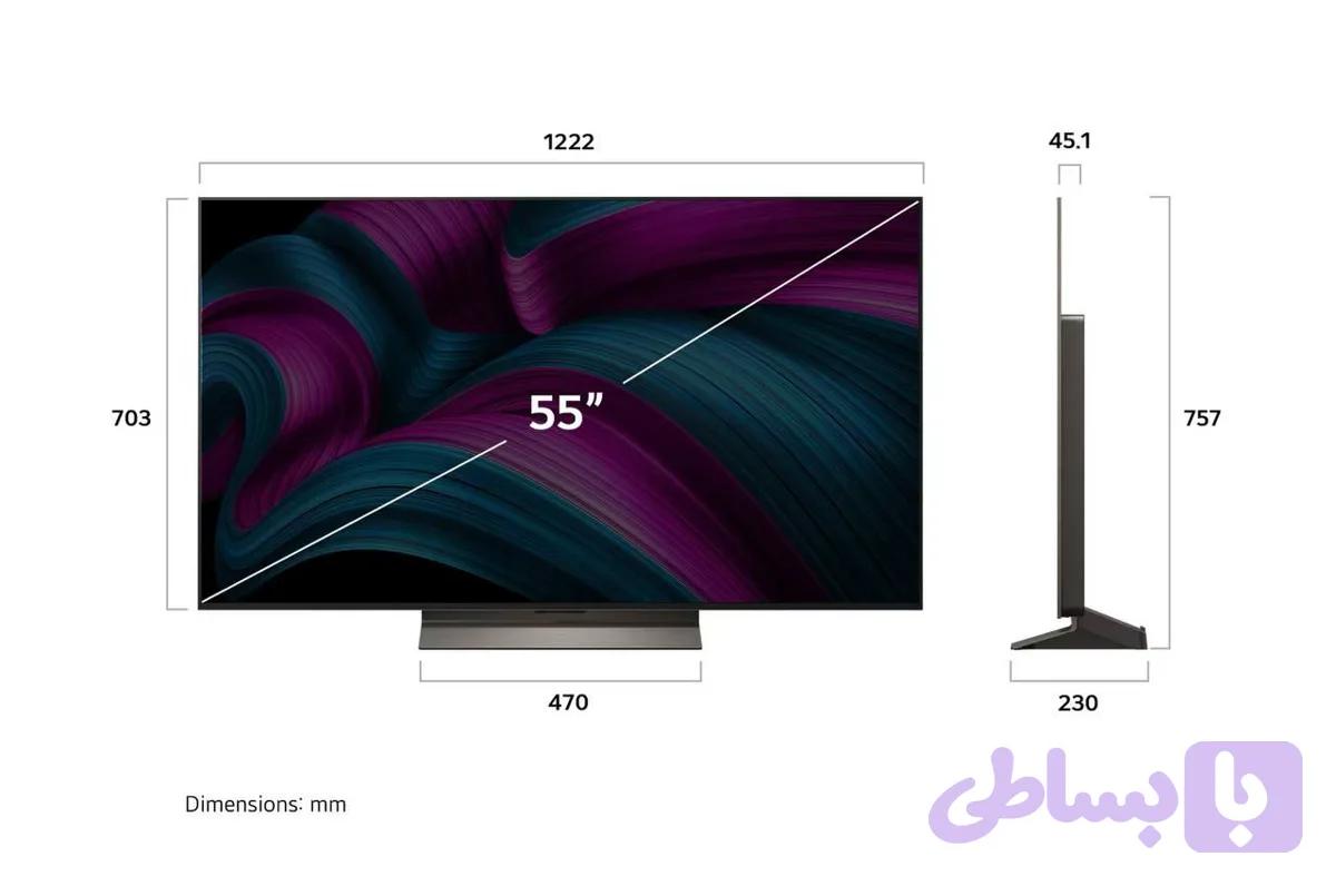 تلویزیون 55اینچ مدل UA85006 مونتاژ مصر — تصویر 1