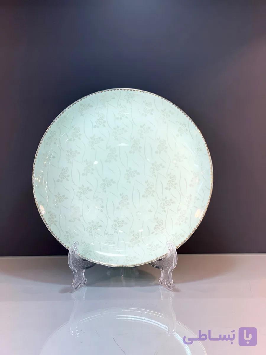 سرویس ۲۶پارچه فرانسه Luminarc طرح گندم سبز لب طلا
