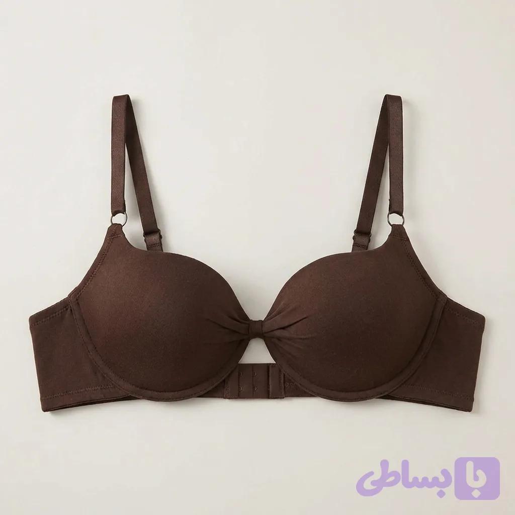 سوتین ابری جلو گره‌ای آناتف کد ۲۹۸ | سوتین فانتزی فرم‌دهنده | گالری سنجاقک — تصویر 1