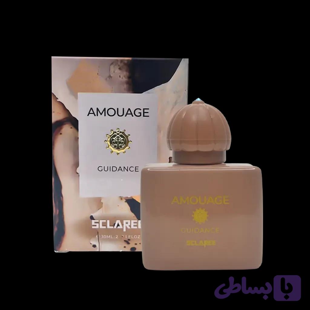 مینیاتوری اسکلاره Sclaree مدل آمواج گایدنس Amouage Guidance حجم 30 میلی لیتر