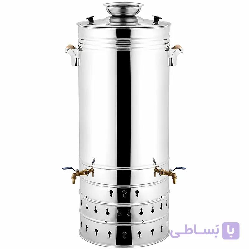 سماور صنعتی گازی مخزنی 120 لیتری تایگر استیل (TigerSteel) مدل 10149