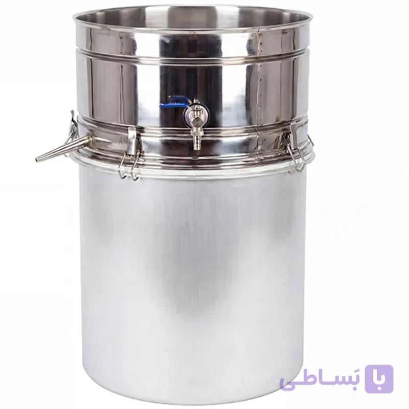 گلاب گیر 60 لیتری (دستگاه تقطیر) استیل مدل TS-G60L