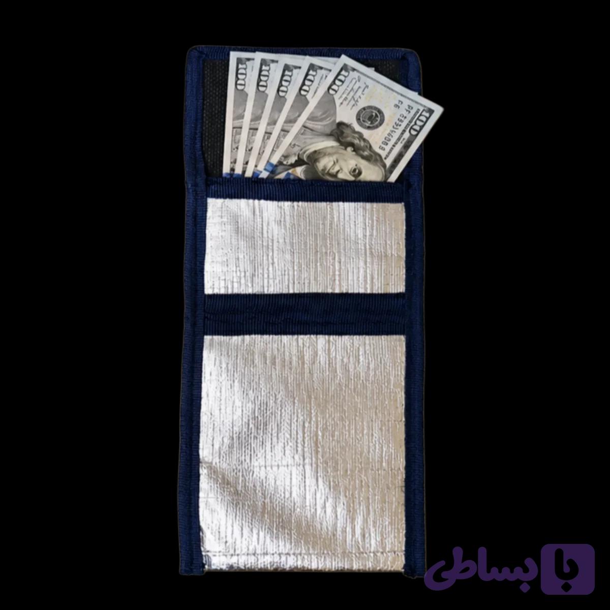 کیف مدارک نسوز سایز دسته چک | محافظت از دسته چک و اسناد ارزشمند