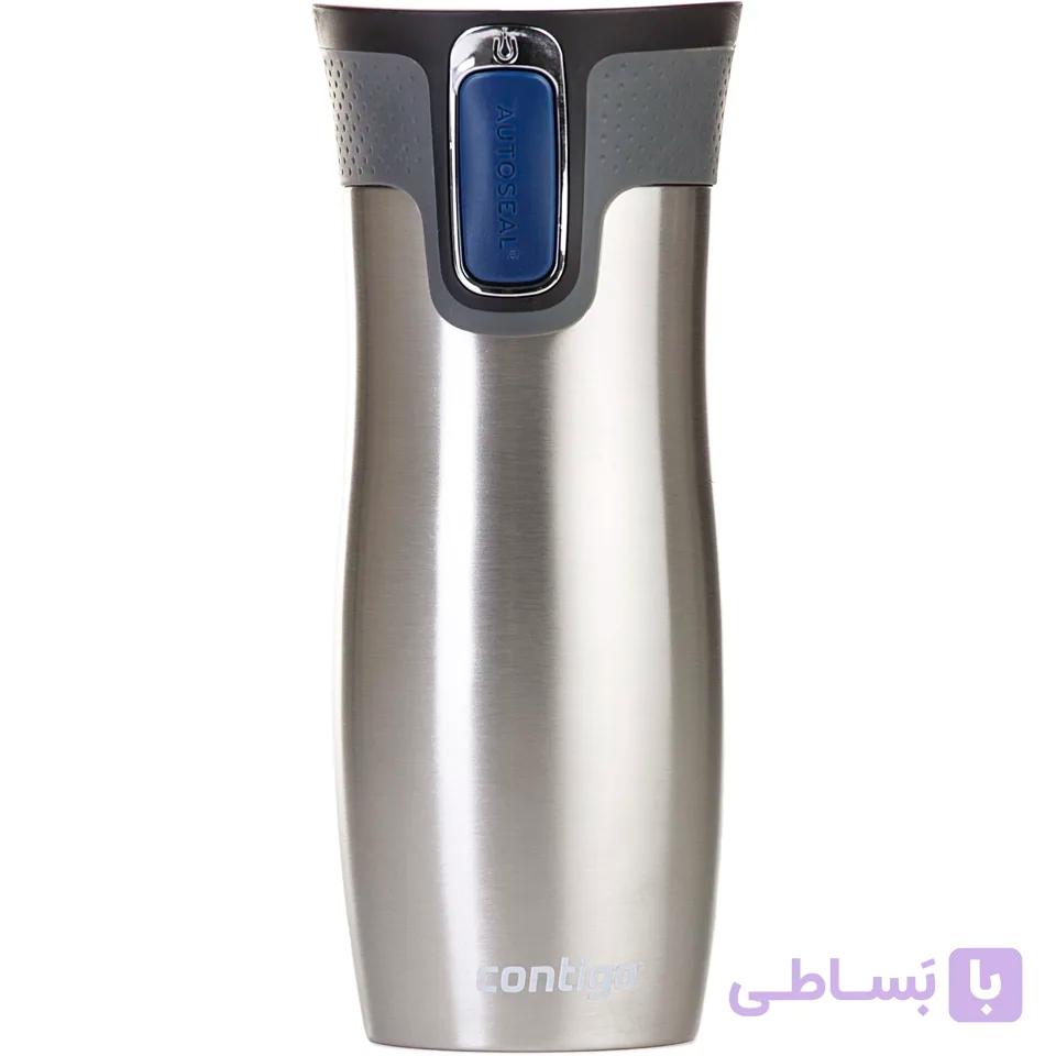 ماگ سرد و گرم  وست لوپ استیل کانتیگو  Contigo AUTOSEAL® West Loop 470ml — تصویر 1