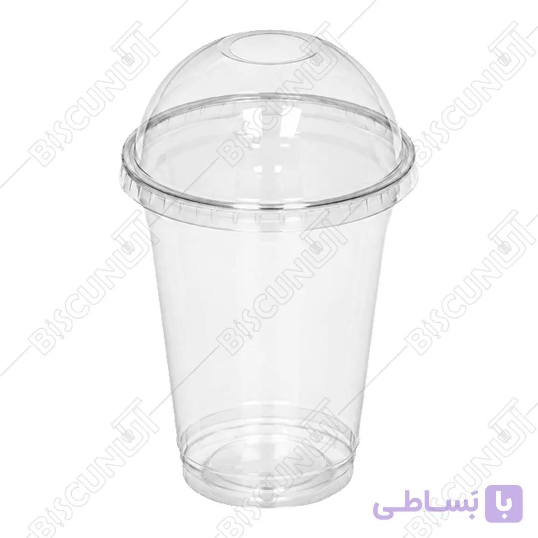 لیوان آیس پک درب دار 10 عددی