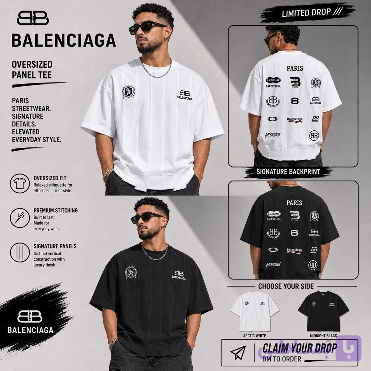 تیشرت مردانه Balenciaga مستر کوالیتی