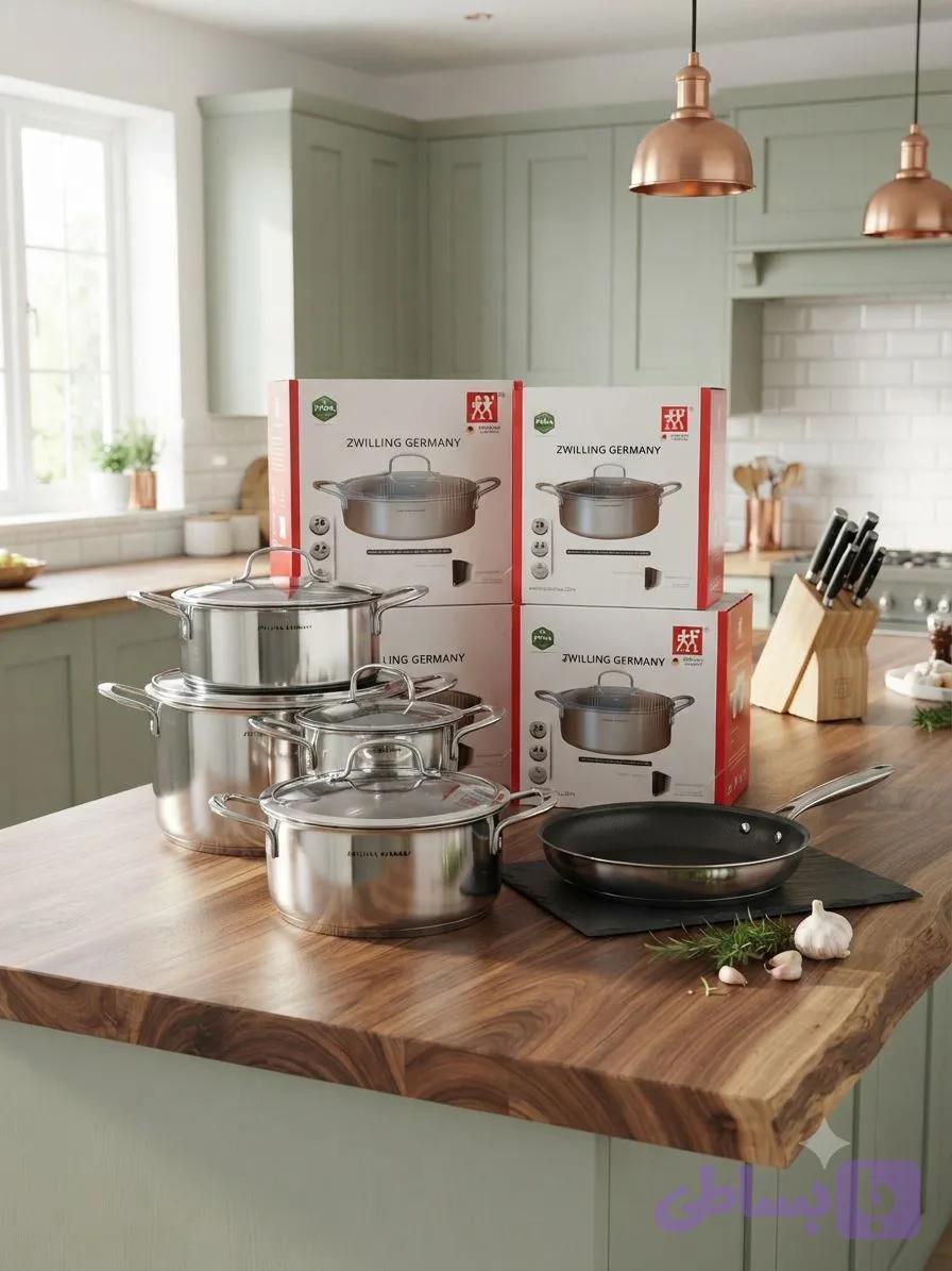 قابلمه و تابه های استیل لیزری زولینگ آلمان ZWILLING GERMANY