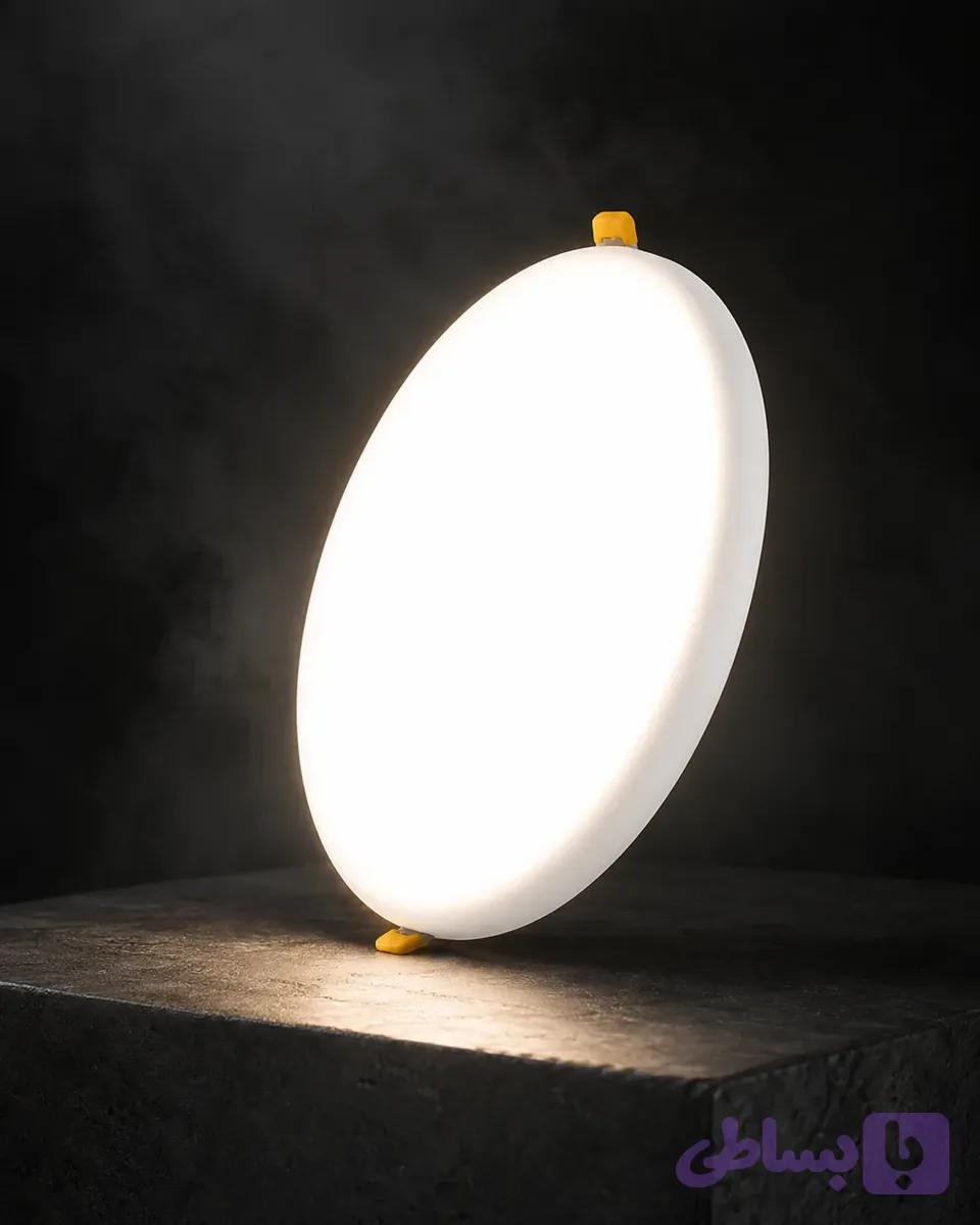 پنل LED فوللایت توکار حسیس ۳۶ وات مهتابی