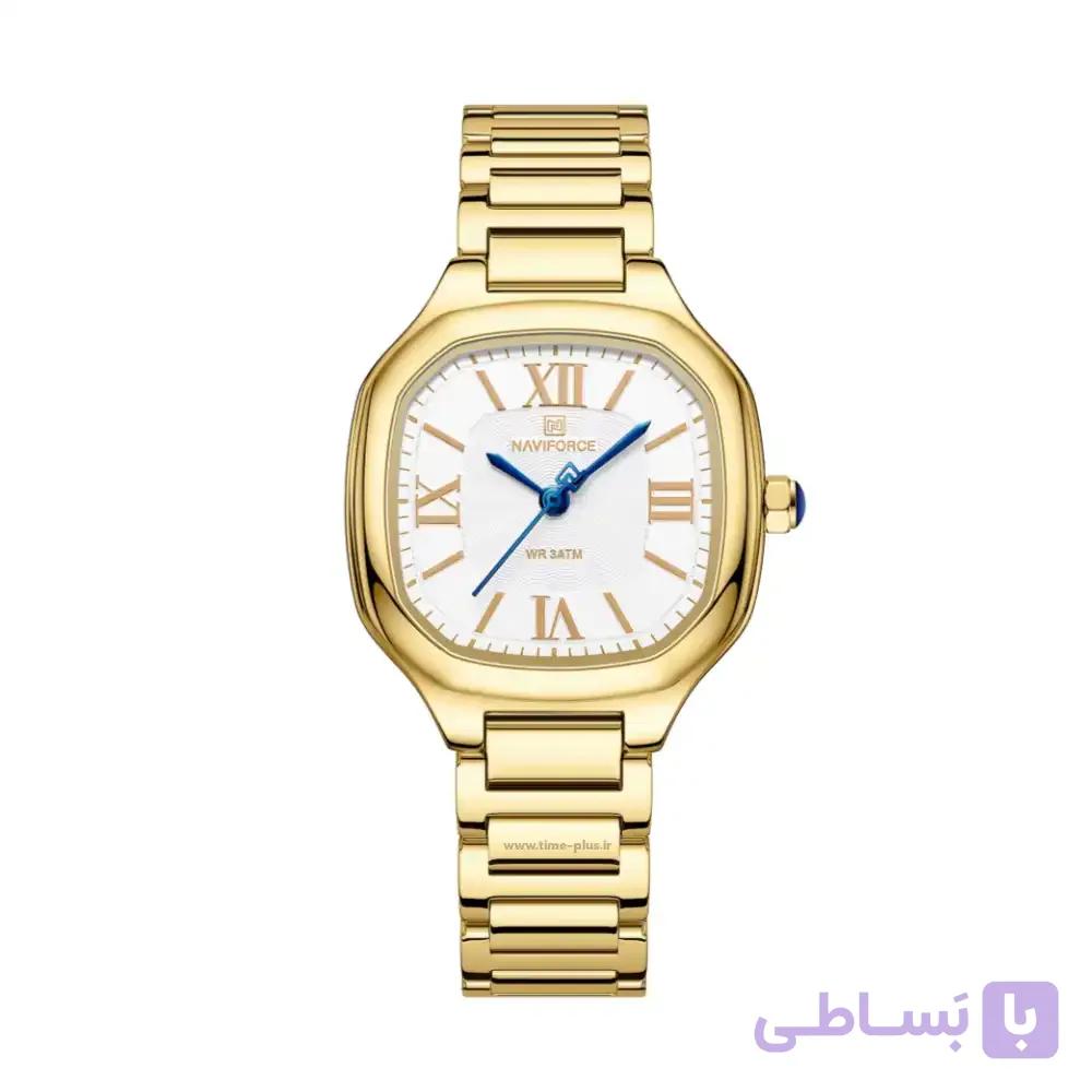 ساعت نیوی فورس زنانه نقره ای اورجینال مدل NF5042 — تصویر 1