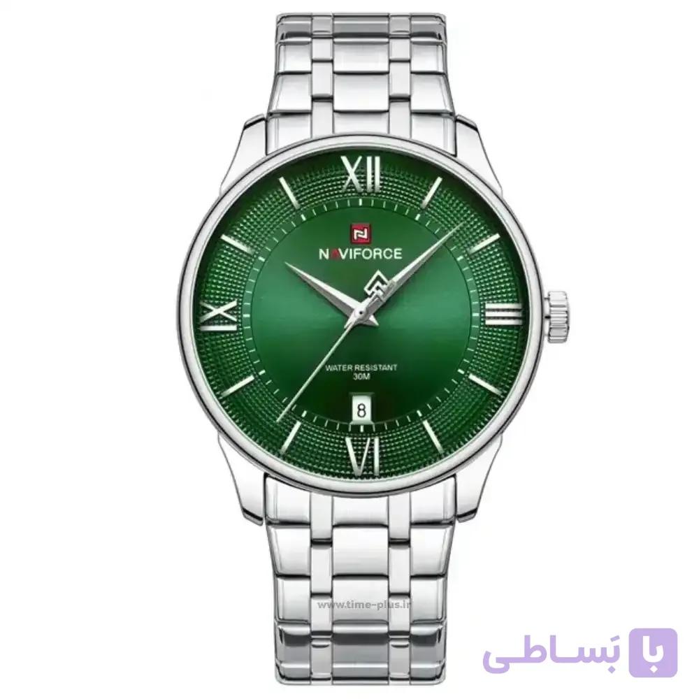 ساعت نیوی فورس مردانه اورجینال صفحه سبز مدل NF9272 — تصویر 1