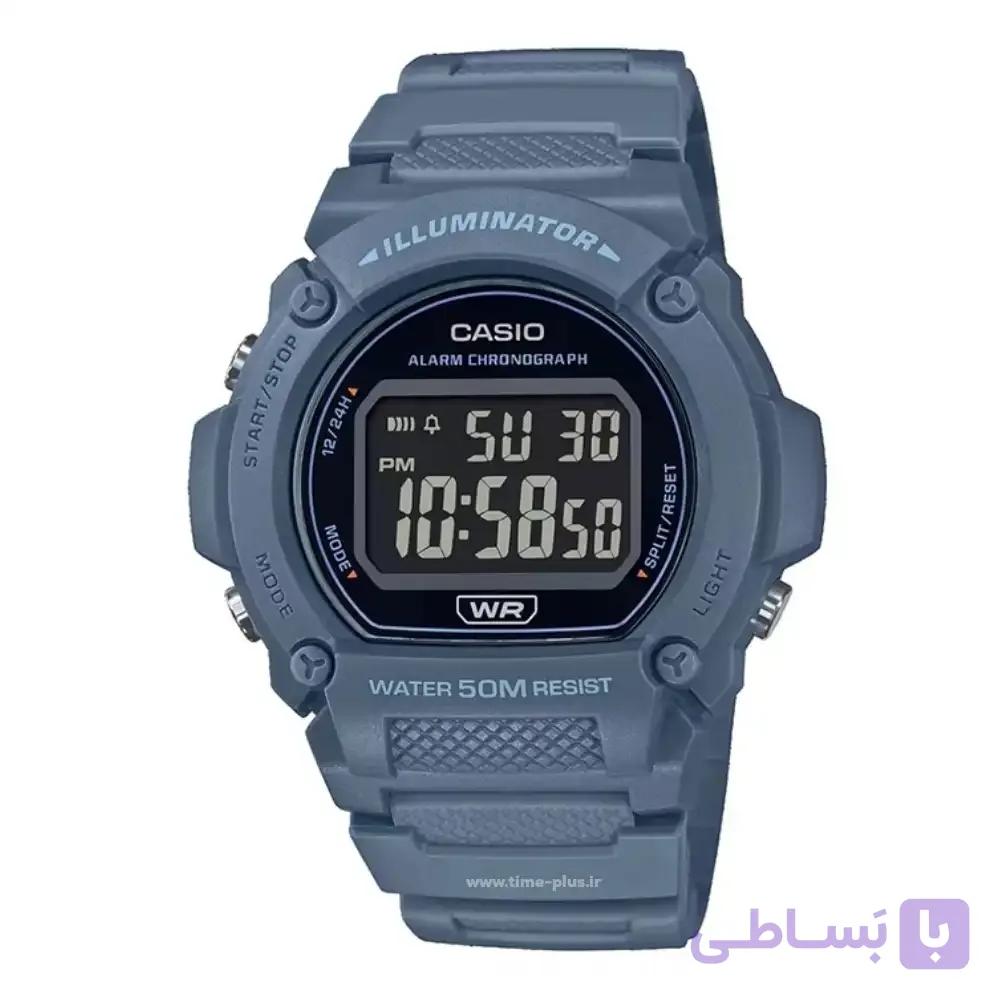 ساعت کاسیو مردانه اورجینال مدل W-219HC-2BVDF — تصویر 1