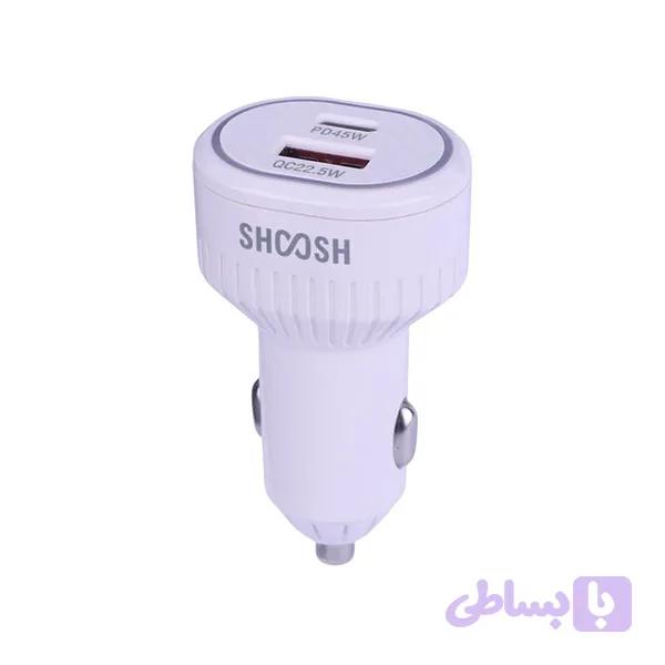 شارژر فندکی شوش SH-806 مدل 67.5W | PD و QC