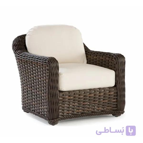 مبل راحتی حصیری