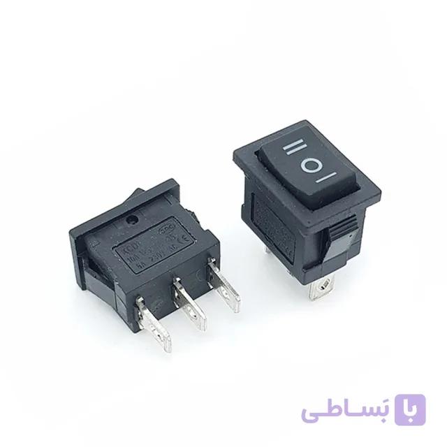 کلید راکر سه حالته 3 پین KCD1-401-2 — تصویر 1