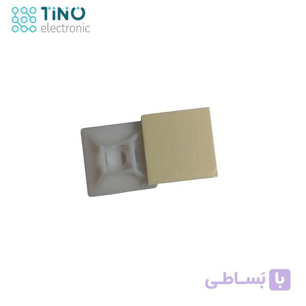 پایه بست کمربندی چسب‌دار ۲۸×۲۸ میلی‌متر | برند MAX — تصویر 1