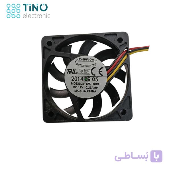فن 5*5*1 12 ولت ۲۵۰ میلی آمپر