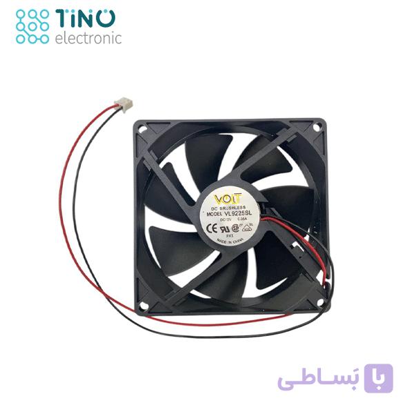 فن 9*9*2.5 12 ولت 0.35 آمپر