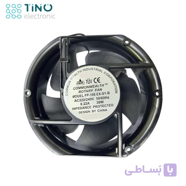 فن 15*17 220 ولت بلبرینگی