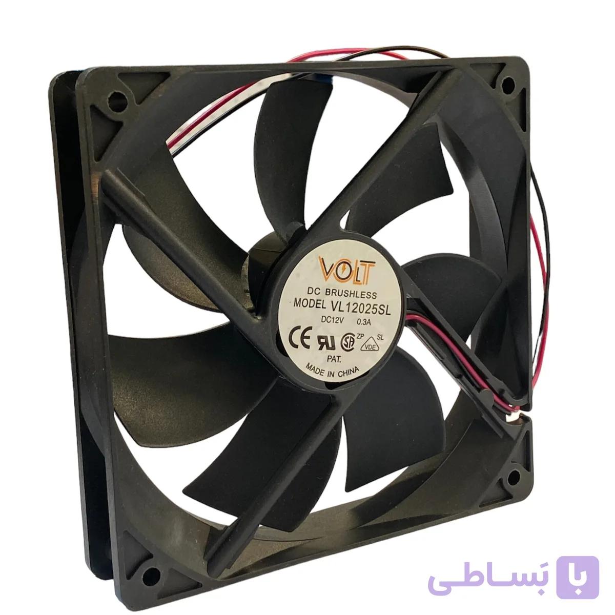 فن 8,5*8,5*2,5 12 ولت 300 میلی آمپر — تصویر 1
