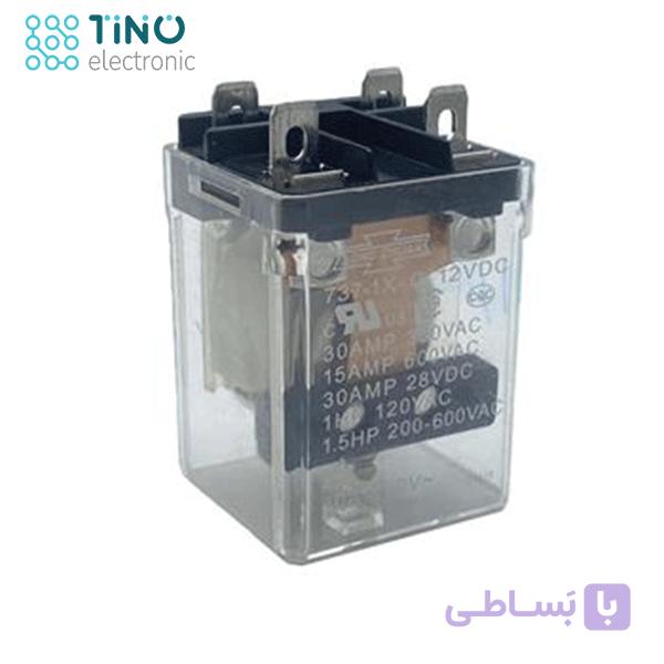 رله شیشه ای 12ولت – REL 737-1X-C 12V 30A 1C
