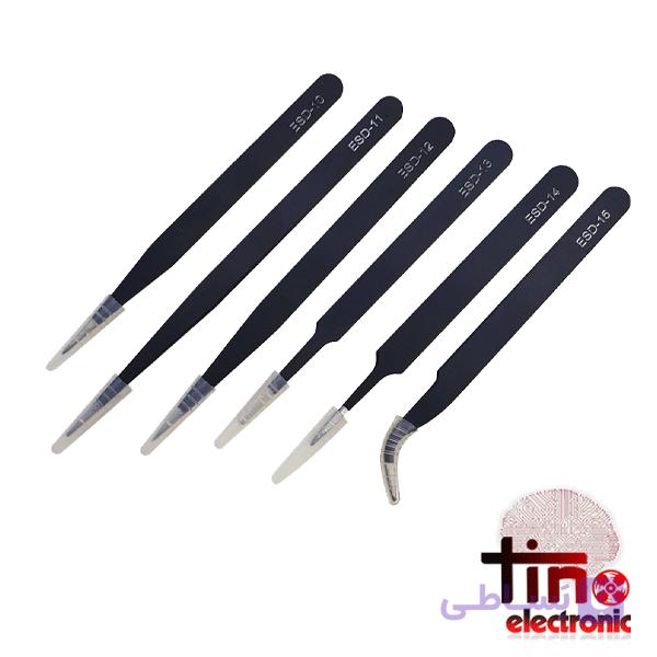 ست پنس شش تایی ESD-6PCS — تصویر 1