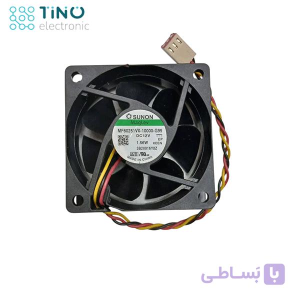 فن 6*6*2,5 12 ولت 130 میلی آمپر