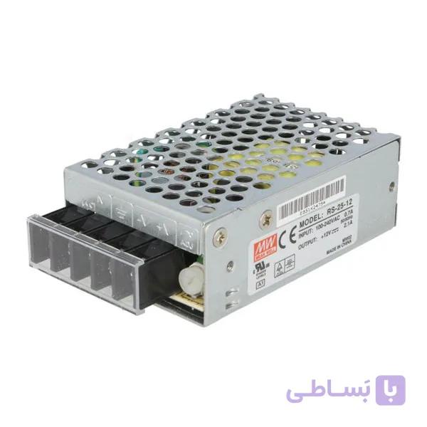 منبع تغذیه RS-25-12 MEAN WELL