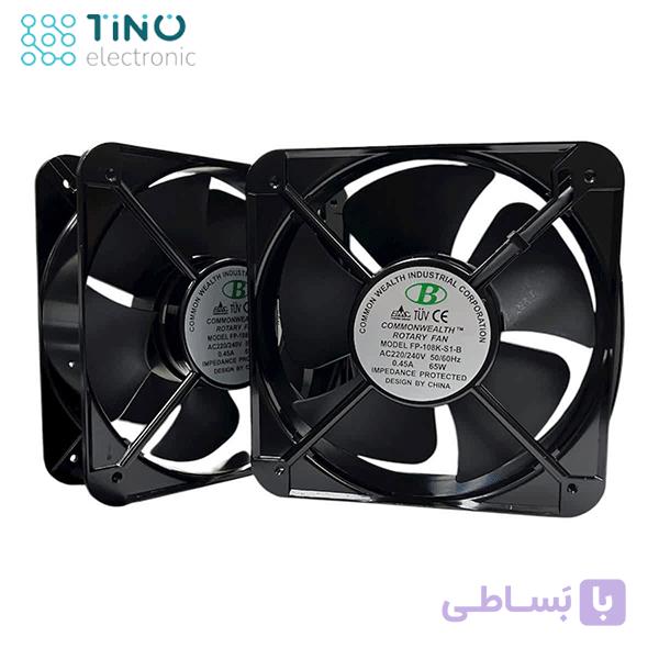 فن بلبرینگی 20×20×6 سانتیمتر 220 ولت