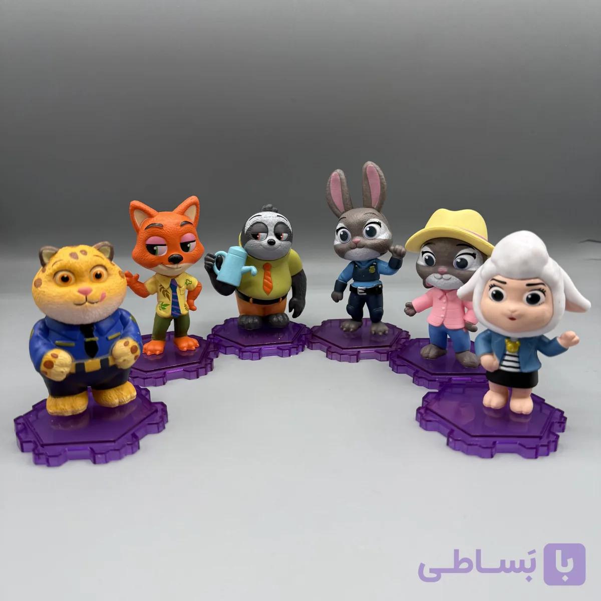 فیگور زوتوپیا 6 عدی — تصویر 1