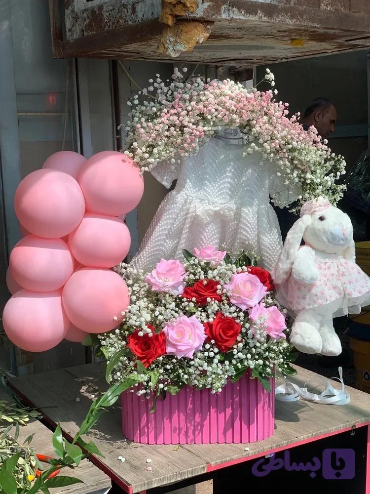 گل نوزاد کودک دختر بچه