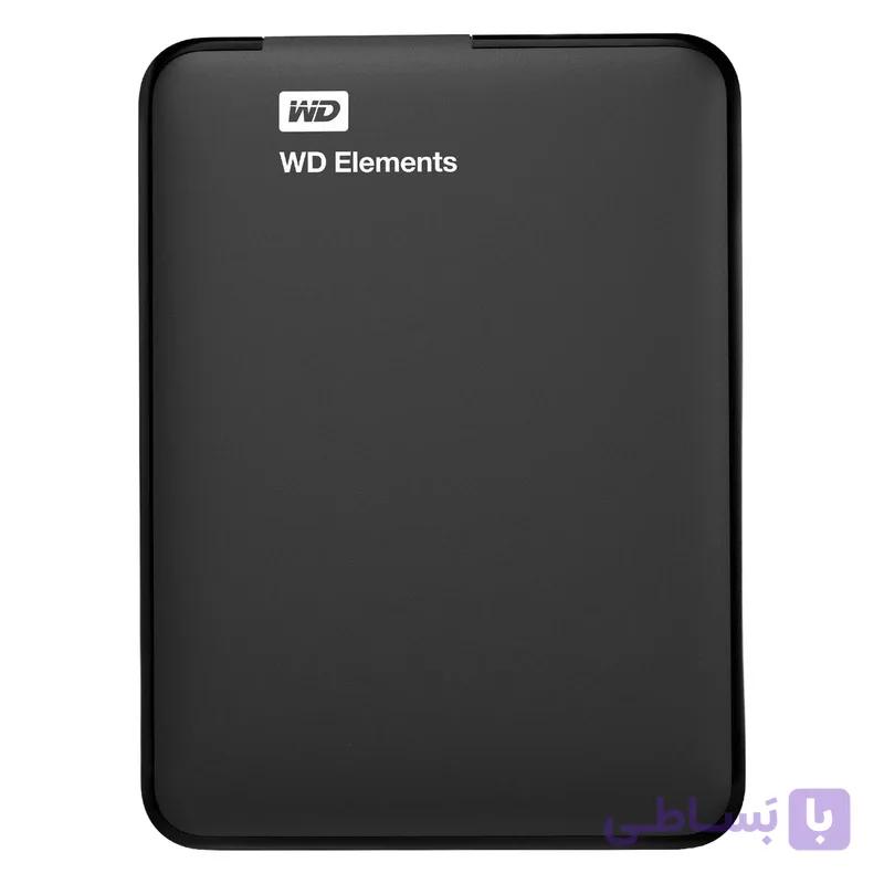هارد اکسترنال وسترن دیجیتال مدل Elements ظرفیت 1 ترابایت — تصویر 1