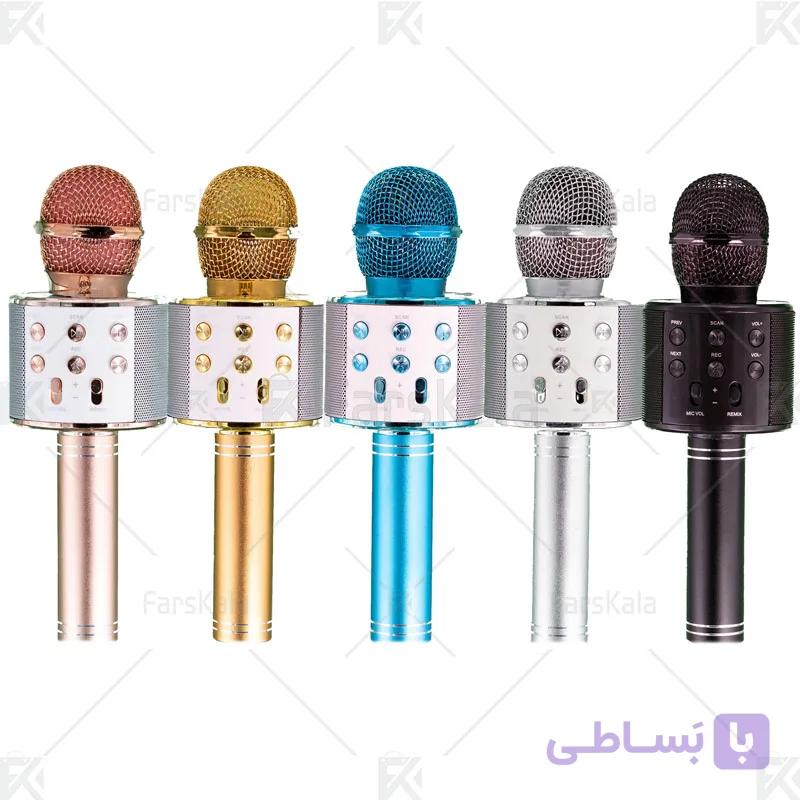 میکروفن اسپیکرGODFREY مدل ws-8588باطری تقویت بزرگ