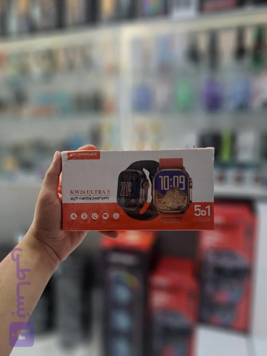 ساعت هوشمند برند KEQIWEAR مدل KW97 ULTRA 3