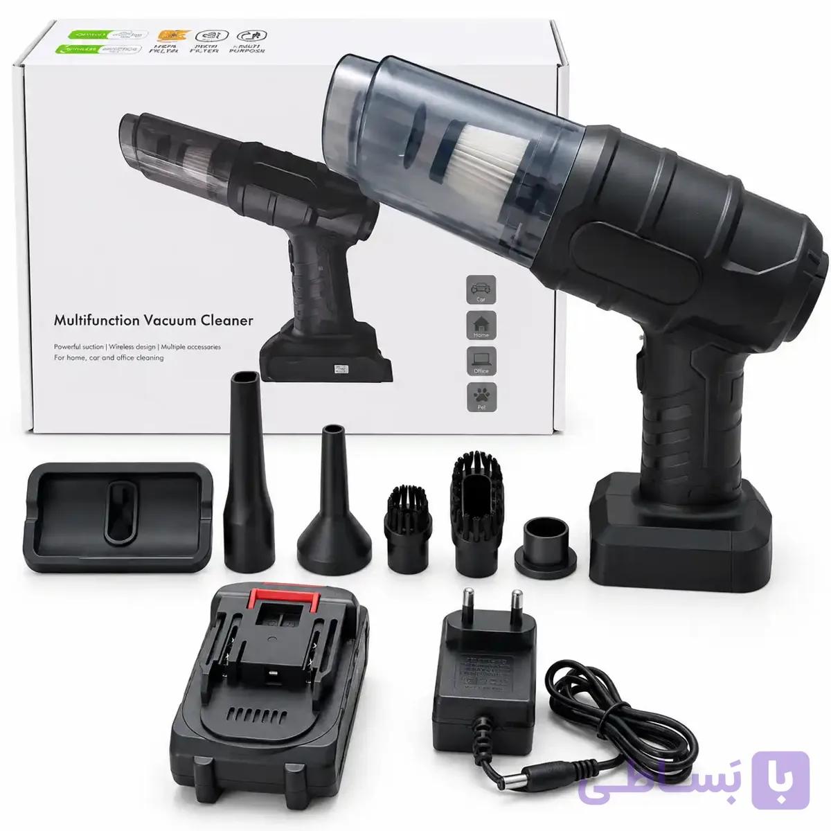 جت فن دمنده و مکنده مدل Multifunction Vacuum Cleaner(جارو شارژی خودرو) — تصویر 1
