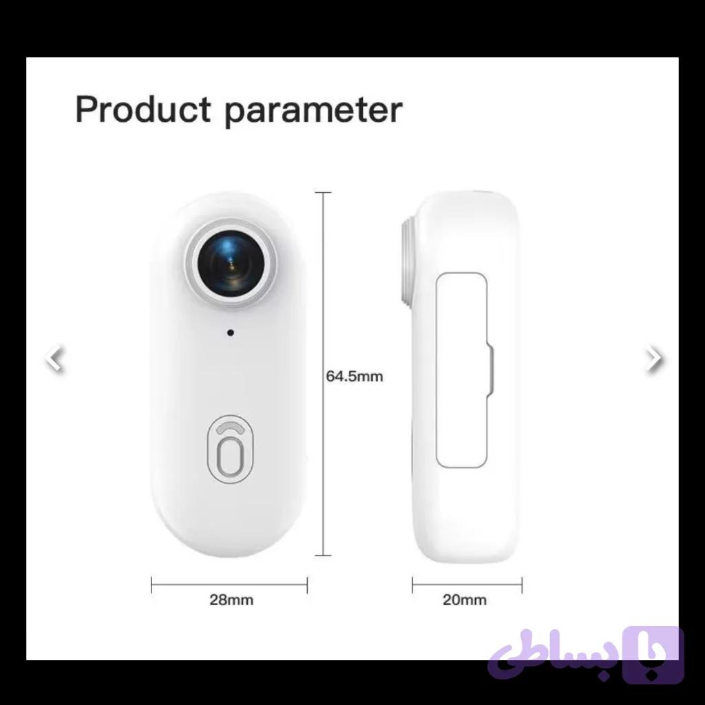 دوربین مینی اکشن کمرا ورزشی 4K مدل H264 — تصویر 1